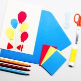 Up, Up, and Away! Make Homemade Cards!