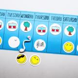 Estou feliz, estou triste: Calendário de Sentimentos