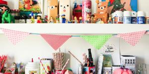 Decore o Quarto do seu Filho com Bandeiras de Tecidos 