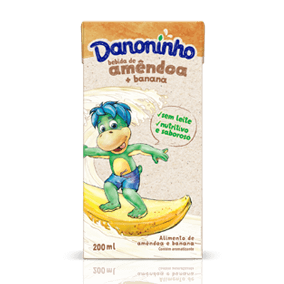 Bebida Vegetal Danoninho Amêndoa e Banana 200ml Bebida Vegetal Danoninho Amêndoa e Banana 200ml