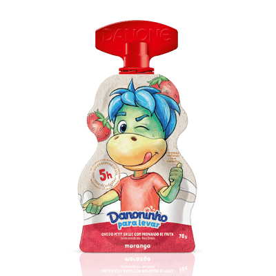 Danoninho Para Levar Morango 70g Danoninho Para Levar Morango 70g