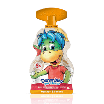 Danoninho Para Levar Morango e Banana 70g Danoninho Para Levar Morango e Banana 70g
