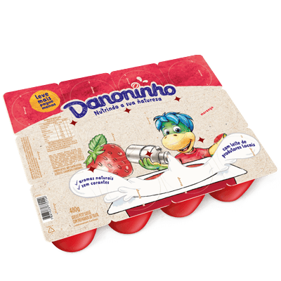 Danoninho Pétit Suisse Morango 480g Danoninho Pétit Suisse Morango 480g
