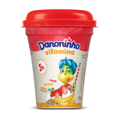 Danoninho Vitamina Banana Maçã e Aveia 130g Danoninho Vitamina Banana Maçã e Aveia 130g
