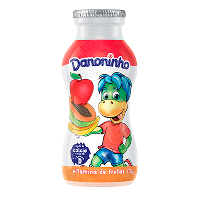 Iogurte Líquido Danoninho Vitamina de Frutas 170g Iogurte Líquido Danoninho Vitamina de Frutas 170g