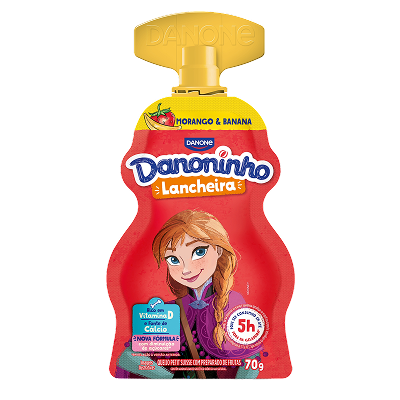 Danoninho Para Levar Morango e Banana 70g