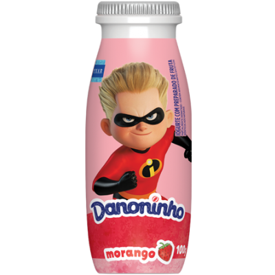 Iogurte Líquido Danoninho Morango 100g