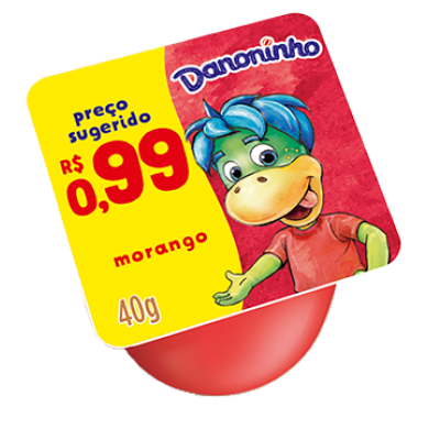 Petit Suisse Danoninho Morango 40g Petit Suisse Danoninho Morango 40g