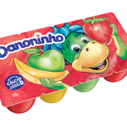 Petit Suisse Danoninho Morango, Banana e Maçã Verde 320g