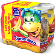 Iogurte Líquido Danoninho Banana e Maçã  600g