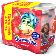 Iogurte Líquido Danoninho Morango 600g